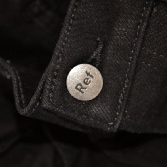 Reformation Serena High Rise Black Jeans Sz 24 - Picture 11 of 11